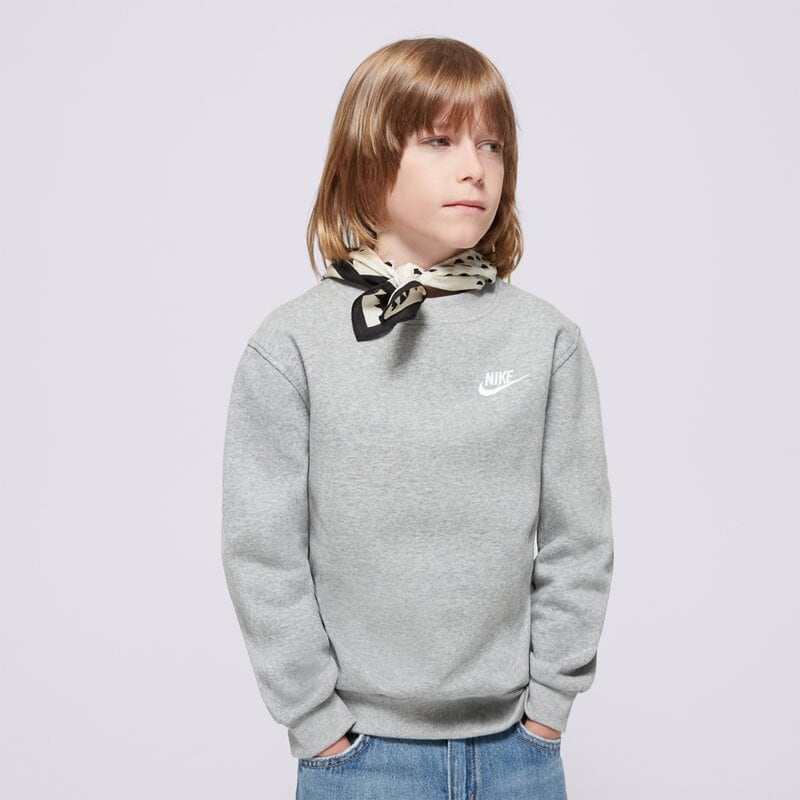 NIKE MIKINA NSW CLUB FLC CREW LS LBR