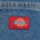 dámske šortky DICKIES ŠORTKY  CARPENTER SHORT JEANS 1993 7 INCH dk0a88pbclb1 farba modrá