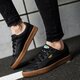 detské tenisky (obuv) PUMA BASKET CLASSIC GUM DELUXE JR 36507802 farba čierna