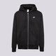 pánska mikina NIKE MIKINA M NK CLUB BB FZ HOODIE fn3861-010 farba čierna