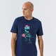 pánske tričko ADIDAS TRIČKO 5 DINO TEE h13455 farba tmavomodrá