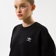 dámska mikina ADIDAS MIKINA LACED CREW hk5055 farba čierna
