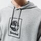 pánska mikina TIMBERLAND MIKINA S KAPUCŇOU TREE LOGO HOODED MEDIUM GREY HE tb0a5phm0521 farba sivá