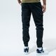 pánske nohavice CHAMPION NOHAVICE  ROCHESTER ELASTIC CUFF PANTS 215194kk001 farba čierna