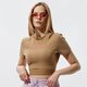 dámske tričko ADIDAS TRIČKO CROPPED TEE gn4327 farba hnedá