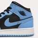 detské tenisky (obuv) AIR JORDAN 1 MID  dq8423-401 farba modrá