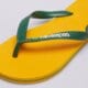 pánske šľapky HAVAIANAS BRASIL LOGO 4110850-1740 farba žltá