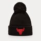 pánska čiapka NEW ERA ČIAPKA POP BOBBLE BEANIE BULLS CHICAGO BULLS BLK 60285007 farba čierna