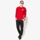 pánska mikina NEW ERA MIKINA MLB CREW NECK NY YANKEES RED 11351549 farba červená