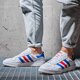 pánske tenisky (obuv) ADIDAS TEAM COURT fw5068 farba biela