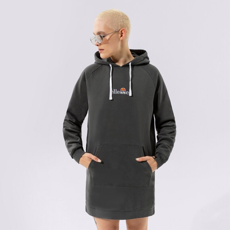 ELLESSE MIKINA S KAPUCŇOU TRIPHALADRESS BLK