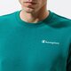 pánska mikina CHAMPION MIKINA CREWNECK SWEATSHIRT 214151gs040 farba zelená