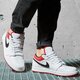 pánske tenisky (obuv) AIR JORDAN 1 LOW  553558-118 farba biela