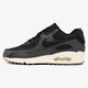 dámske tenisky (obuv) NIKE WMNS AIR MAX 90 PREM  443817010 farba čierna
