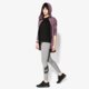 dámska mikina NIKE MIKINA TCH FLC CAPE FZ KNT 811710533 farba fialová