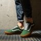 pánske skate obuv VANS OLD SKOOL  vn0a4u3bwyy1 farba zelená