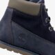 detská vychádzková obuv TIMBERLAND POKEY PINE 6IN BOOT  1951b farba tmavomodrá