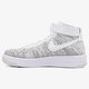 dámske tenisky (obuv) NIKE W AF1 FLYKNIT 818018101 farba sivá
