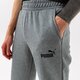 pánske nohavice PUMA NOHAVICE  ESS LOGO PANTS FL CL - MEDIUM GRAY HEATHER 58671403 farba sivá