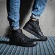 pánske tenisky (obuv) JORDAN AIR 1 MID  554724-091 farba čierna