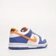 detské tenisky (obuv) NIKE DUNK LOW GS fn7783-400 farba modrá