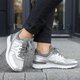 dámske tenisky (obuv) NEW BALANCE WS574SFG ws574sfg farba strieborná