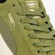 dámske tenisky (obuv) PUMA SUEDE PLATFORM SATIN 36582804 farba zelená