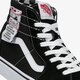 pánske skate obuv VANS UA SK8-HI TAPERED vn0a4u16u7b1 farba čierna