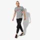 pánske nohavice JORDAN NOHAVICE  JORDAN JUMPMAN HYBRID FLEECE PANT aa1447-010 farba čierna
