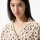 dámske top VANS TOP WYLD PRINTED SS TOP vn0a7rmkfs81 farba biela