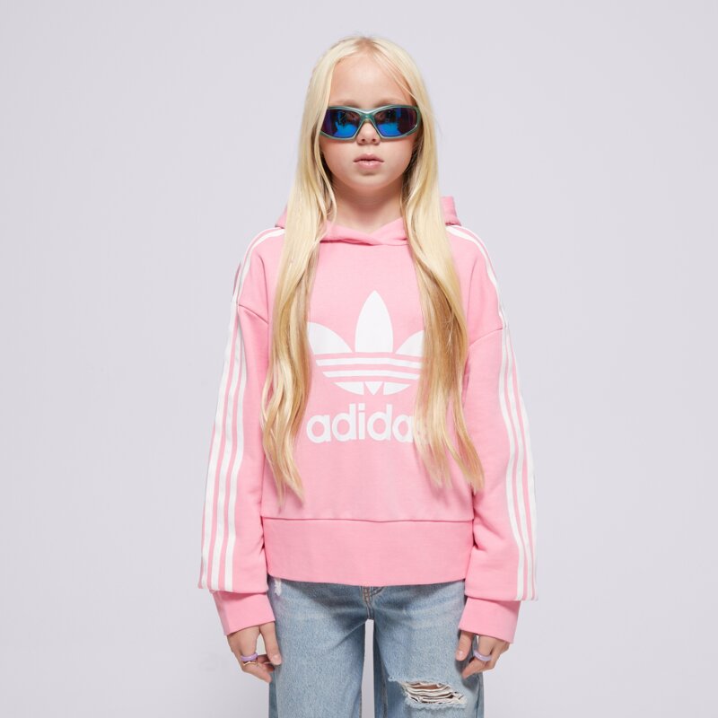 ADIDAS MIKINA S KAPUCŇOU (G) TREFFOIL OH CRP GIRL