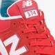 dámske tenisky (obuv) NEW BALANCE WL574CNC wl574cnc farba červená