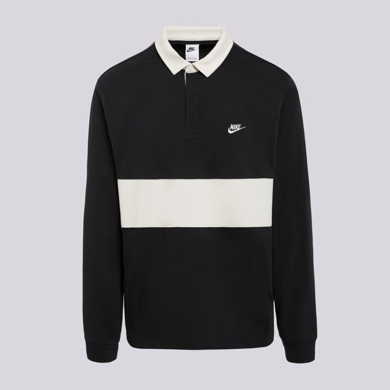 NIKE POLO M NK CLUB LS RUGBY TOP