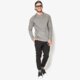 pánska mikina NIKE MIKINA M NSW TCH FLC CRW 805140091 farba sivá