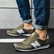 pánske tenisky (obuv) NEW BALANCE U410OLG u410olg farba zelená