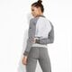 dámska mikina UNDER ARMOUR MIKINA VARSITY FLE ECE BOMBER 1285665025 farba sivá