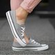 dámske tenisky (obuv) CONVERSE CHUCK TAYLOR ALL STAR CORAL c555904w farba sivá