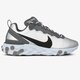 pánske tenisky (obuv) NIKE REACT ELEMENT 55 PRM ci3835-001 farba strieborná