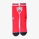 pánske ponožky STANCE PONOŽKY BULLS JERSEY m545d17bul farba červená