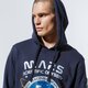 pánska mikina ALPHA INDUSTRIES MIKINA S KAPUCŇOU MISSION TO MARS HOODY 12633007 farba tmavomodrá