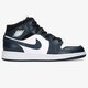 detské tenisky (obuv) AIR JORDAN 1 MID  554725-411 farba fialová