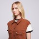 dámska vesta LEVI'S VESTA SHRUNKEN 90S VEST 001w2-0003 farba hnedá