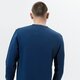 pánska mikina ALPHA INDUSTRIES MIKINA BASIC SWEATER SMALL LOGO 188307-435 farba tmavomodrá