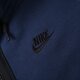 pánska mikina NIKE MIKINA FZ HOODY-NEW SILO 642875410 farba modrá