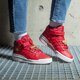 dámske tenisky (obuv) ADIDAS FORUM MID W gz8602 farba bordová