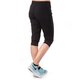 dámske nohavice NIKE NOHAVICE  WOVEN BLISS CAPRI 642528010 farba čierna