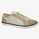 detské tenisky (obuv) TIMBERLAND GLASTENBURY CANVAS/LEATHER OX 2491a farba béžová