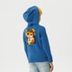 detská mikina NIKE MIKINA S KAPUCŇOU B NSW HBR STMNT HOODED PO BOY dm8092-407 farba modrá