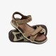 detské sandále TIMBERLAND EK OAK BLUFFS LEATHER 2 STRAP 2170a farba hnedá
