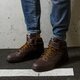 pánske tenisky (obuv) REEBOK EX-O-FIT HI  dv5000 farba hnedá